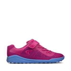 Boys' Clarks Award Swift Youth Sneakers Pink | CLK465THR