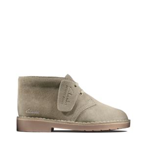 Boys' Clarks Desert Boot 2 Kid Originals Boots Brown | CLK581SDE