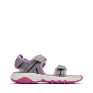 Boys' Clarks Expo Sea Kid Sandals Dark Grey | CLK098GVB