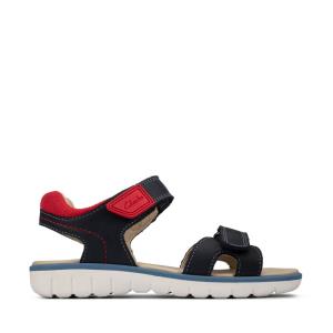 Boys' Clarks Roam Surf Youth Sandals Navy | CLK162KTB