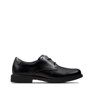 Boys' Clarks Scala Loop Kid School Shoes Black | CLK416ZJL