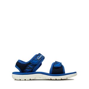 Boys' Clarks Surfing Tide Kid Sandals Navy | CLK371NTE