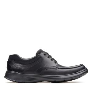 Men's Clarks Cotrell Edge Black Shoes Black | CLK953AVL