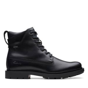 Men's Clarks Craftdale 2 H GORE-TEX Ankle Boots Black | CLK695SOM