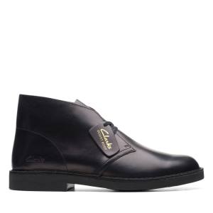 Men's Clarks Desert Boot 2 Ankle Boots Black | CLK013EJF