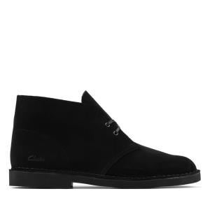 Men's Clarks Desert Boot 2 Desert Boots Black | CLK928GFL