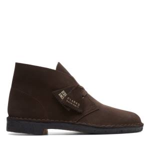 Men's Clarks Desert Boot Classic Desert Boots Brown Suede | CLK081KBP