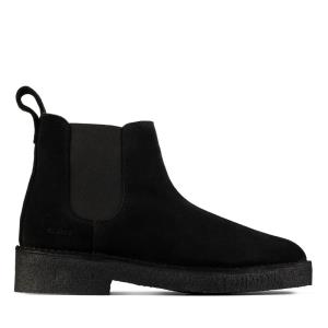 Men's Clarks Desert Chelsea 2 Chelsea Boots Black | CLK361JOP