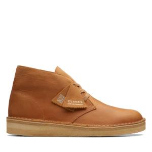 Men's Clarks Desert Coal Desert Boots Brown | CLK091RTK