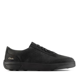 Men's Clarks Hero Air Lace Black Shoes Black | CLK604WYB