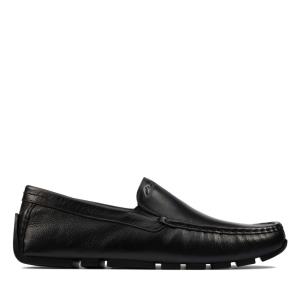 Men's Clarks Oswick Edge Black Shoes Black | CLK340RUM