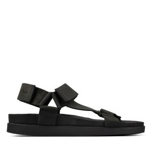 Men's Clarks Sunder Range Sandals Black | CLK619JWB