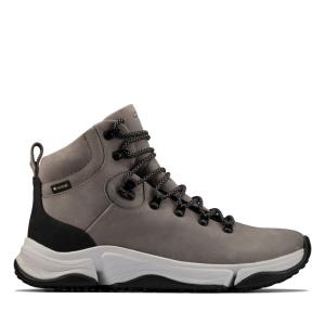 Men's Clarks Tri Path Hi GORE-TEX Sneakers Grey | CLK573UXN