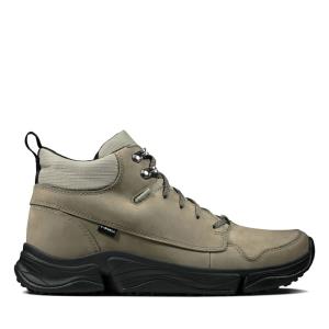 Men's Clarks Tri Path Hike Sneakers Olive | CLK840PAQ