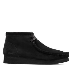 Men's Clarks Wallabee Boot2 Originals Boots Black | CLK362KGE