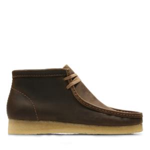 Men's Clarks Wallabee Boot Originals Boots Brown | CLK765AKQ