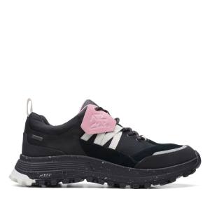 Women's Clarks ATL Trek Path GORE-TEX Sneakers Black | CLK862TVR