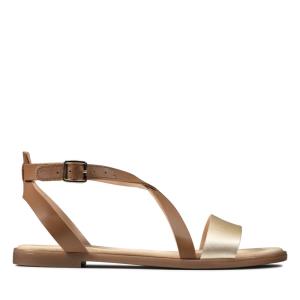 Women's Clarks Bay Rosie Sandals Brown | CLK421ZEK