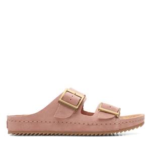 Women's Clarks Brookleigh Sun Sandals Rose | CLK021CON