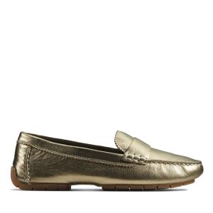 Women's Clarks C Mocc Loafers Grey | CLK284DTP