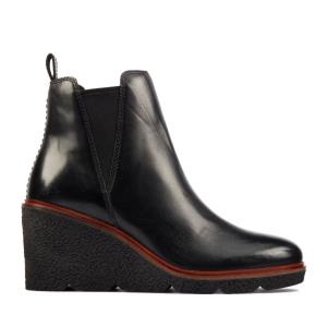 Women's Clarks Clarkford Top Heeled Boots Black | CLK351FWN