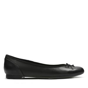 Women's Clarks Couture Bloom Ballet Flats Black | CLK037MQA