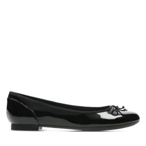 Women's Clarks Couture Bloom Ballet Flats Black | CLK178TOK