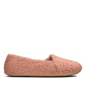 Women's Clarks Cozily Snug Slippers Purple | CLK509LUE