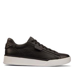 Women's Clarks Craft Cup Lace Sneakers Black | CLK034JBQ