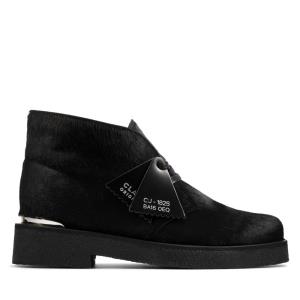 Women's Clarks Desert Boot 221 Desert Boots Black | CLK841PTS