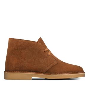 Women's Clarks Desert Boot 2 Desert Boots Dark Brown | CLK134KEG