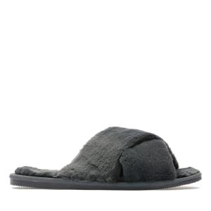 Women's Clarks Dream Lux Slippers Grey | CLK438AQZ