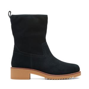 Women's Clarks Eden Mid Hi Casual Boots Black | CLK356GMO