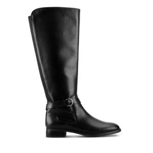 Women's Clarks Hamble High Knee-high Boots Black | CLK365HTN