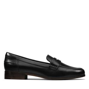 Women's Clarks Hamble Loafer Loafers Black | CLK021LNU