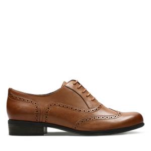 Women's Clarks Hamble Oak Dress Shoes Dark Brown | CLK631WKF