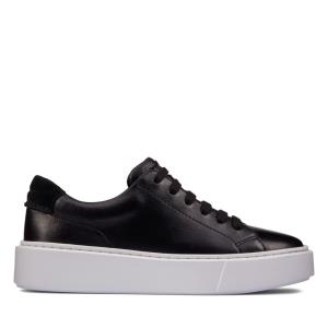 Women's Clarks Hero Lite Lace Sneakers Black | CLK931JWD