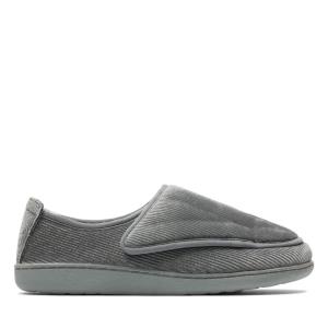 Women's Clarks Home Comfort Slippers Grey | CLK421UHK