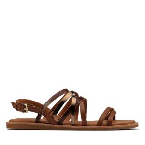 Women's Clarks Karsea Ankle Sandals Brown | CLK180XMK