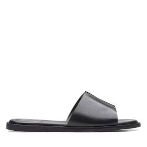 Women's Clarks Karsea Mule Sandals Black | CLK897ELN