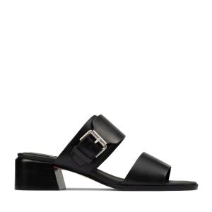 Women's Clarks Landra 35 Mule Sandals Black | CLK769EKS