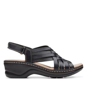 Women's Clarks Lexi Carmen Sandals Black | CLK058MIQ