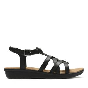 Women's Clarks Manilla Bonita Sandals Black | CLK140AML