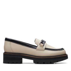 Women's Clarks Orianna Edge Loafers Black / Beige | CLK183PDS