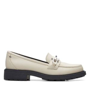 Women's Clarks Orinoco2 Edge Loafers White | CLK703BYR