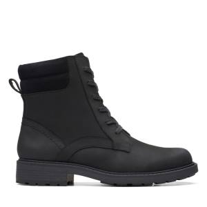 Women's Clarks Orinoco 2 Spice Ankle Boots Black | CLK430WIH