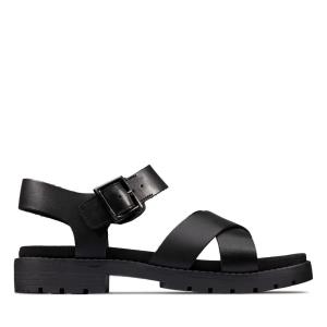 Women's Clarks Orinoco Strap Sandals Black | CLK280ERM