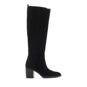 Women's Clarks Park Rise Heeled Boots Black | CLK186RUL