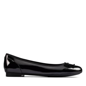 Women's Clarks Patale Pump Ballet Flats Black | CLK957YEU