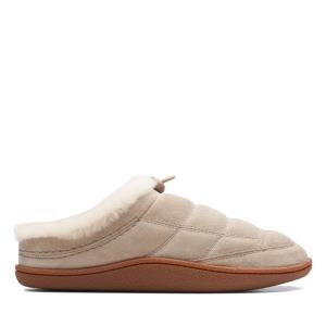 Women's Clarks Pilton Mule Slippers Brown | CLK204LPT